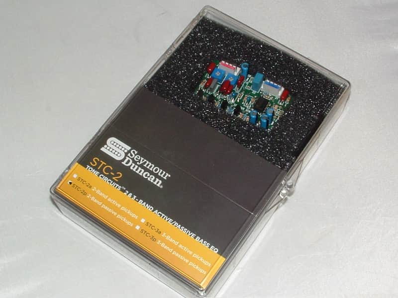 Seymour Duncan STC-2p 2 Band EQ for Passive Bass Pickups - STC-2p Tone Circuits image 1