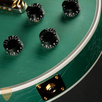 2024 - Gibson Custom Shop PSL Murphy Lab Les Paul Custom Heavy Aged Inverness Green 9.13 #CS400139 image 17