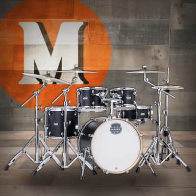 Mapex Mars Maple Fusion Shell Pack - Matte Black (MM504SFKD) image 1