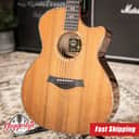 Taylor Custom Shop C14ce B6028 2026 Catch Custom #28 Grand Audtorium Acoustic/Electric Guitar - Sinker Redwood/Walnut with Hardshell Case
