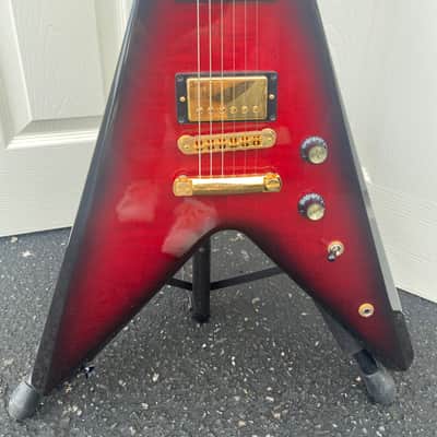 Gibson 50th Anniversary Flying V 2008 - Brimstone Burst. Guitar of the month! + OHSC image 2