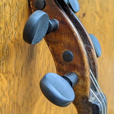 Antique Bohemian fiddle violin Late 1800s - Dark image 3