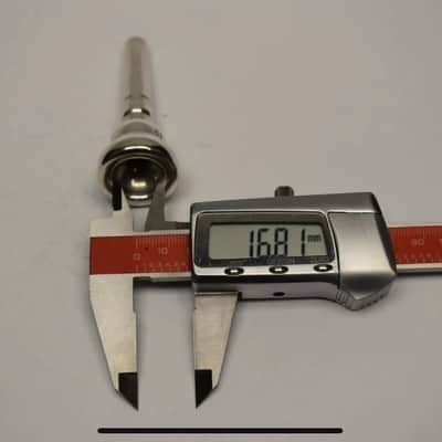 Schilke 19 small shank mouthpiece (cornet / post horn) image 8