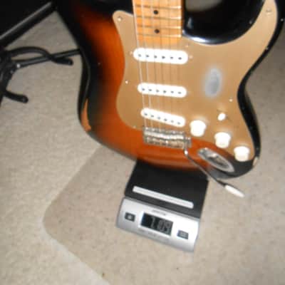 Fender Road Worn 50's Stratocaster 2012 - Custom Shop Josefina Tomatillo hybrid build w/ CS case2-Tone Sunburst image 20