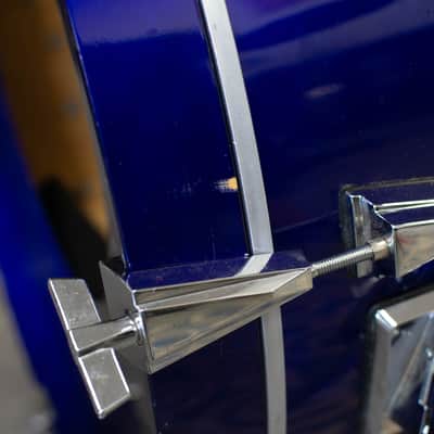 1980s Tama Artstar II Jewel Blue Drum Kit image 15