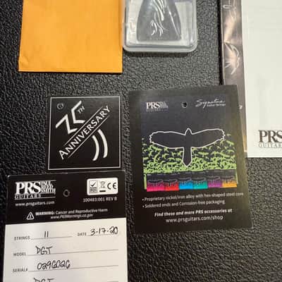 PRS DGT David Grissom Tremolo Signature - Black Gold Burst - 2020 image 15