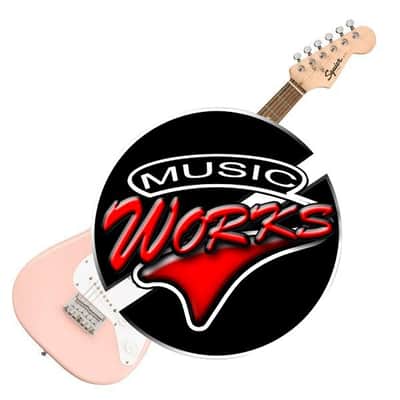 Squier   Stratocaster Affinity Mini Lf Shell Pink 0370121556 image 4