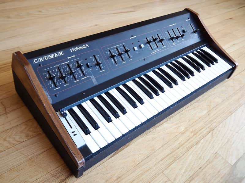 1970s Crumar Performer Vintage Analog Synthesizer Strings & Brass