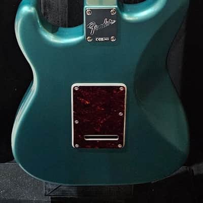 Fender American Professional Classic Stratocaster Electric Guitar - Faded Sherwood Green Metallic 2025 image 4