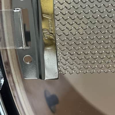 Pearl Export Lacquer 14x5.5 Snare Drum - Satin Brown image 9