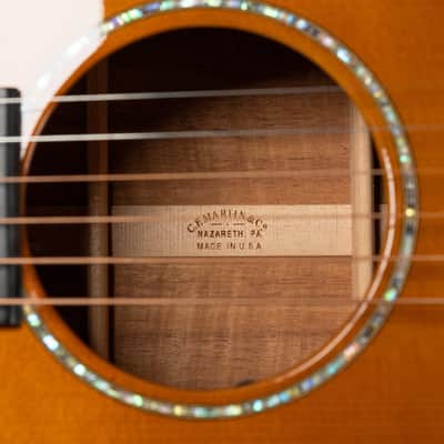 2012 Martin Custom Shop 00-18v 00-14 Body Koa Back Sides w/OHSC image 24