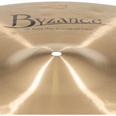 Meinl B19ETHC Byzance Extra Thin Hammered Crash 19" - Crash Cymbal image 4