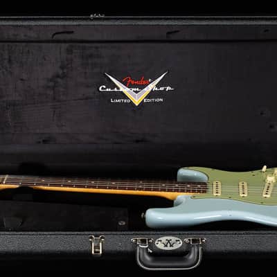 Fender Custom Shop Willcutt True '62 Journeyman Relic Faded Sonic Blue 59 C (841) image 7