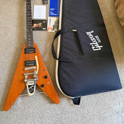 2016 Gibson Flying V Faded Natural (Lonnie Mack Tribute) image 1