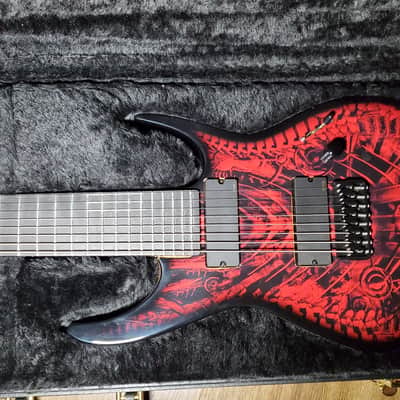 Dean USA Custom Shop Rusty Cooley- RC-8 Xenocide -RARE 8 String image 14