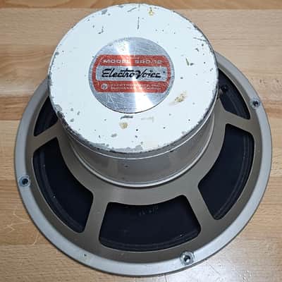 EV SRO/12 8ohm RARE 60s 4-hole First Version Coffee Can Alnico Speaker - RECONED image 1