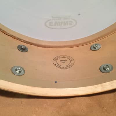 Slingerland Artists Snare Drum 1966 White Marine Pearl image 11