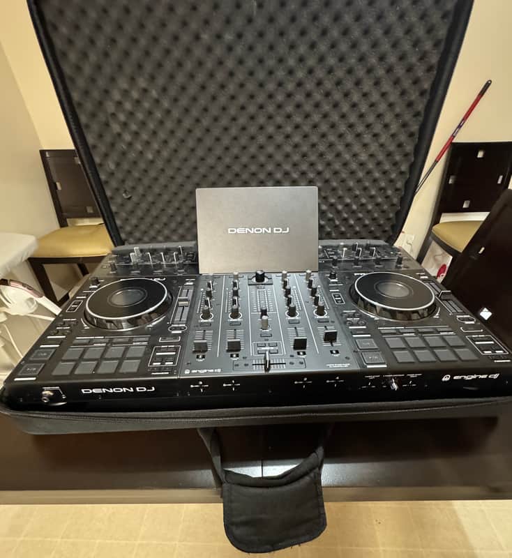 Denon Prime 4 Plus, Magma Case and Decksaver for Denon DJ Prime 4+ Cover image 1