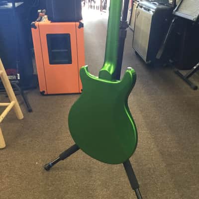 PRS Mira Semi-Hollow 2016 Lime Jewel Metallic image 4