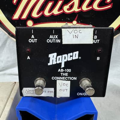 RapCo AB-100 ab100 The Connection ABY Pedal with Box - modified for XLR image 2