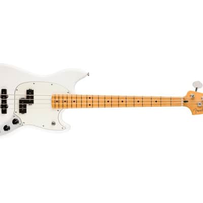 FENDER - Player II Mustang Bass PJ  Maple Fingerboard  Polar White - 0140492515 image 1