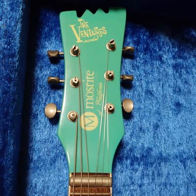 Mosrite Super Custom ’64 3Knob Yuzo Kayama Signature 1999 - Marine Blue image 5