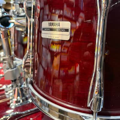 Yamaha RECORDING Custom  22,12,13,16 - 1990- - Walnut Red very clean image 9