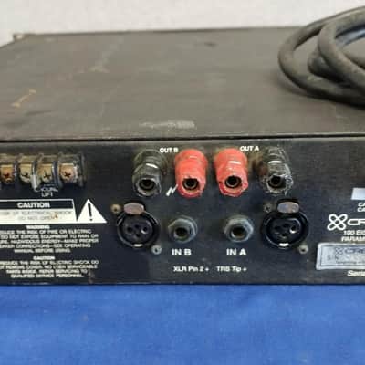 Crest Audio CA-9 Stereo Power Amplifier 550 Watts Per Channel Tested Good image 10