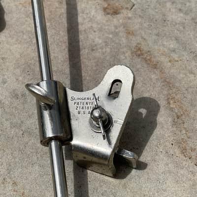 30/40's Slingerland Radio King Shur-Grip Hoop Mounted Bass Drum Spurs - Clamp On image 6