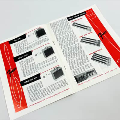 Fender Original 1955 Full-Line Catalog – Fine Electric Instruments. image 3