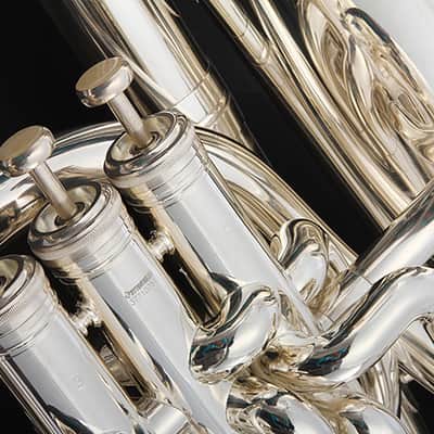 John Packer JP377S Sterling Key of EEb Tuba w/Hard Molded Case, Mouthpiece & Maintenance Pack image 5