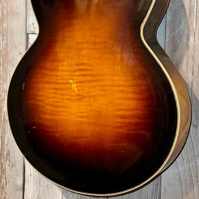 Great 1952 Gibson ES-350 Premier P-90 Archtop Jazz Guitar Sunburst, OHSC image 12