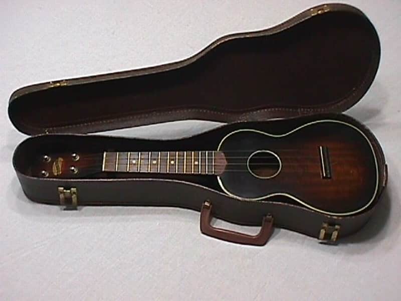 Vintage Johnny Marvin Professional Tenor (Concert Size) Ukulele & Case in Great Playing Condition image 1