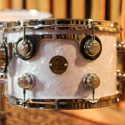 Used DW Collector's Jazz Maple Gum Classic Marine Drum Set - 18,12,14,14sn - SO#1304622 image 5