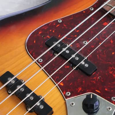 1982 Fender Japan JV "Export Series" '62 Jazz Bass Reissue (Sunburst) image 5