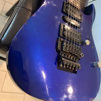 Ibanez RG570 mij Standard with Rosewood Fretboard 1989 - 1997 - Jewel Blue image 4