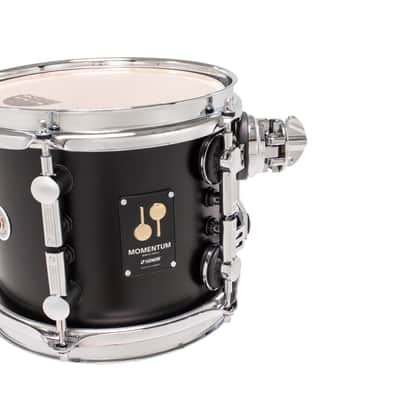SONOR *Pre-Order* Momentum Birch 8x7" GT Black Matte Lacquer Rack Tom Drum | Worldwide Ship | Special Order | Authorized Dealer image 2