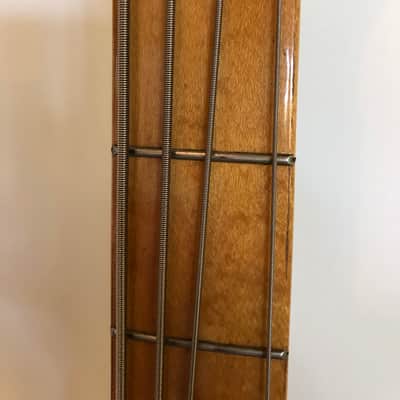 1970 Epiphone ET-288N Neck-thru MIJ Bass with Hardshell Case EXC+ Condition image 13