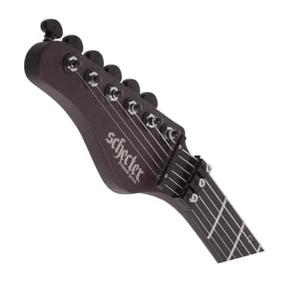 Schecter SVSS Exotic FR Left Handed Electric Guitar - Black Limba image 3