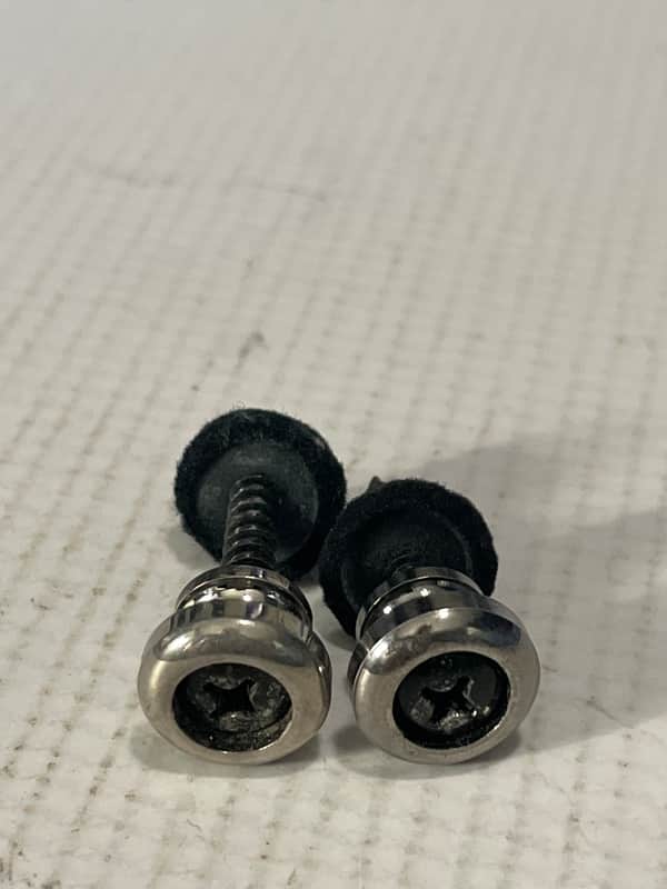 2000's Korean Ibanez RG & S Series Cosmo Black Strap Buttons image 1