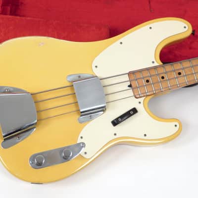 1971 Fender Telecaster Bass - Blonde Finish with Case image 3