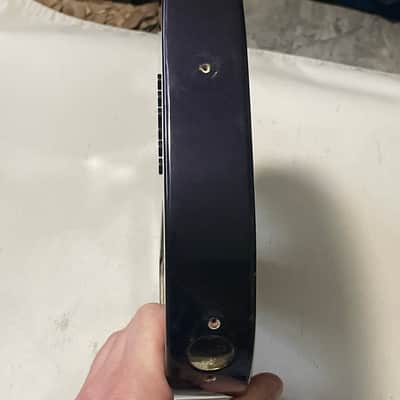 1990's Japan Jackson Professional Stealth HX Flat Top Purple Guitar Body Hard Tail image 15