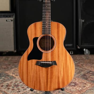 Taylor GS Mini-e Mahogany Left-Handed Acoustic/Electric Guitar - Mahogany with Gig Bag image 3