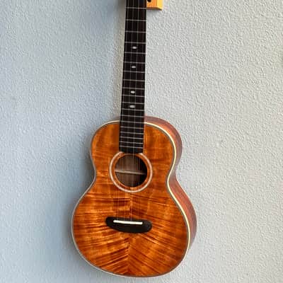 Kala Figured Acacia Deluxe Contour Prototype Tenor - Gloss image 2