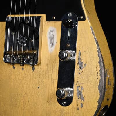 Fender Custom Shop '52 Telecaster Super Heavy Relic- Aged Nocaster Blonde 2026 (R149628) image 13