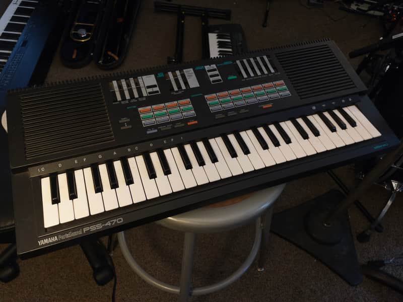 Yamaha PSS-470 シンセサイザー Yamaha PSS-470 Synthesizer | Reverb