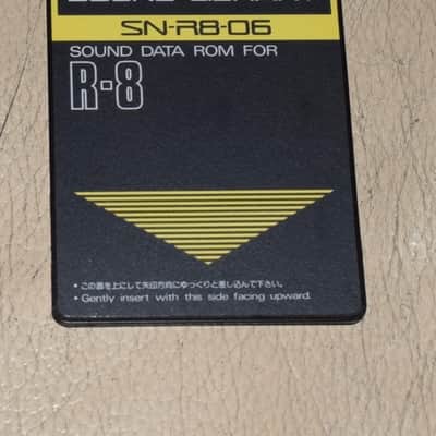 Roland SN-R8-06 Ethnic Percussion 1990s - Black