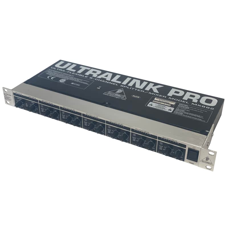 Behringer Ultralink Pro MX882 8-Channel Mixer / Splitter | Reverb