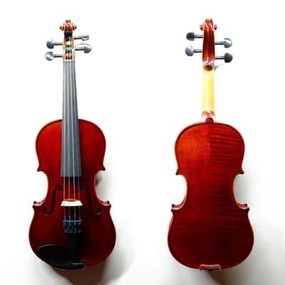 Handmade 1/8 Violin Outfit, Italian Spruce & Flamed Maple, Sweet Tone,Case & Bow image 1