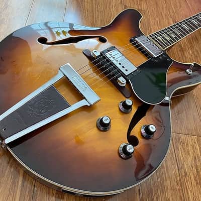 Yamaha Vintage Japanese 1970's SA-60 Sunburst Hollowbody w/ OHSC image 2